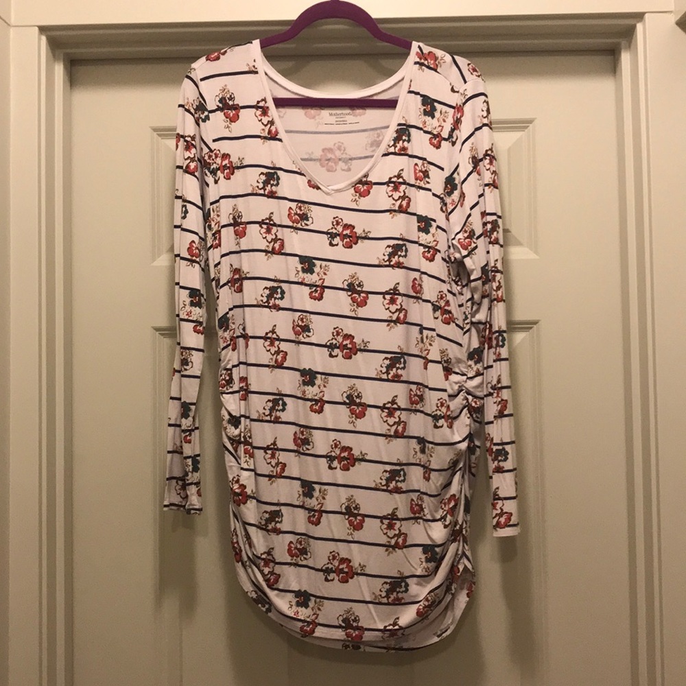 Motherhood Maternity Long Sleeve Shirt
